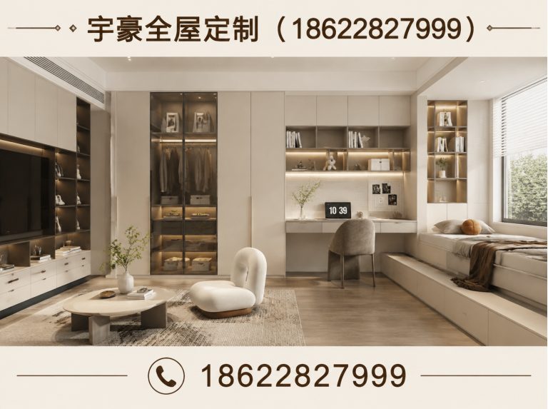河西区全屋定制厂家展示图